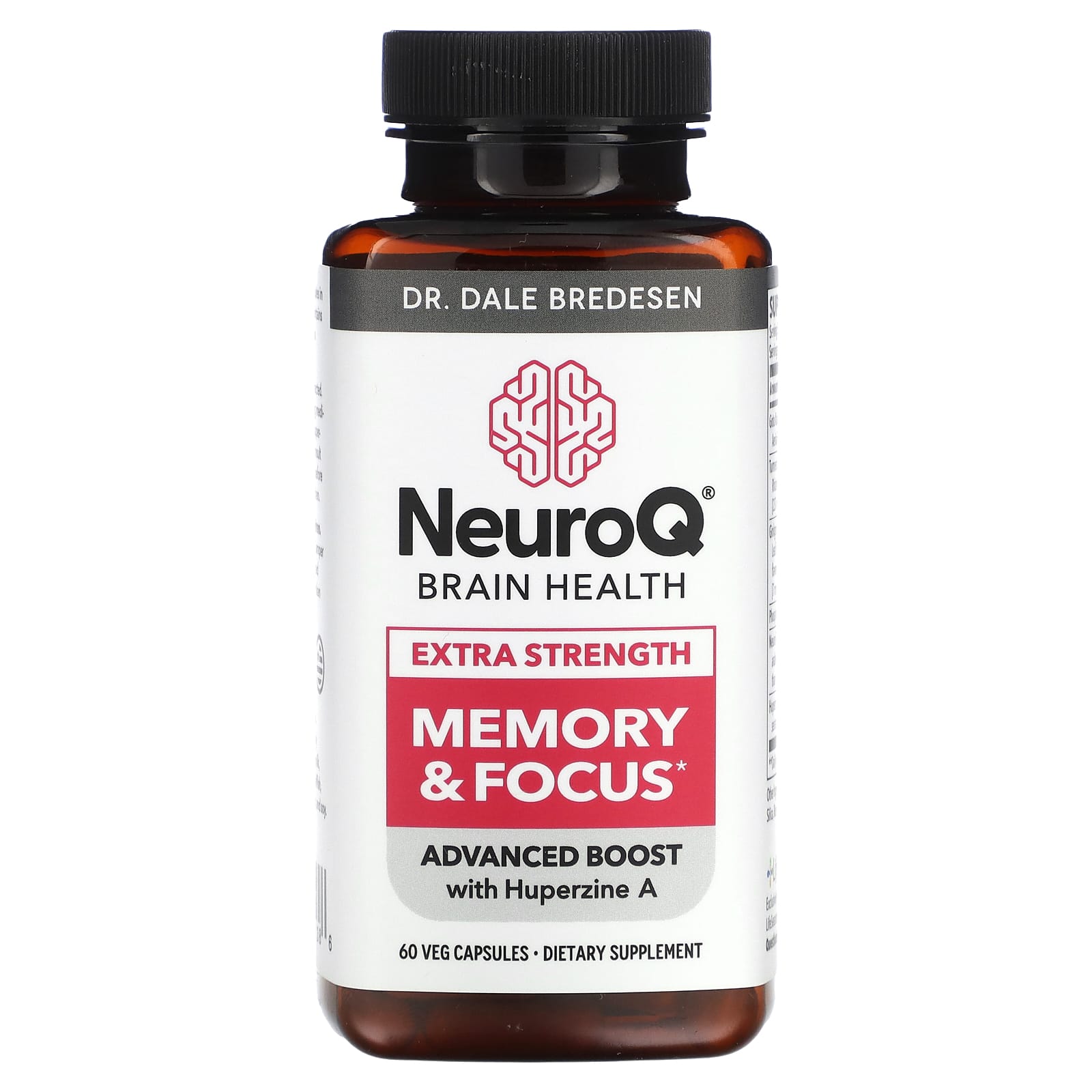 

Neuroq Brain Health, Memory & Focus, Extra Strength, 60 Veggie Caps