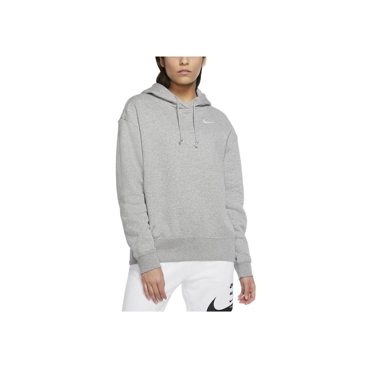 

Nike Sportswear NSW Solid Color Casual Fleece Hoodie Unisex hoodies Gray CZ2590-063 S