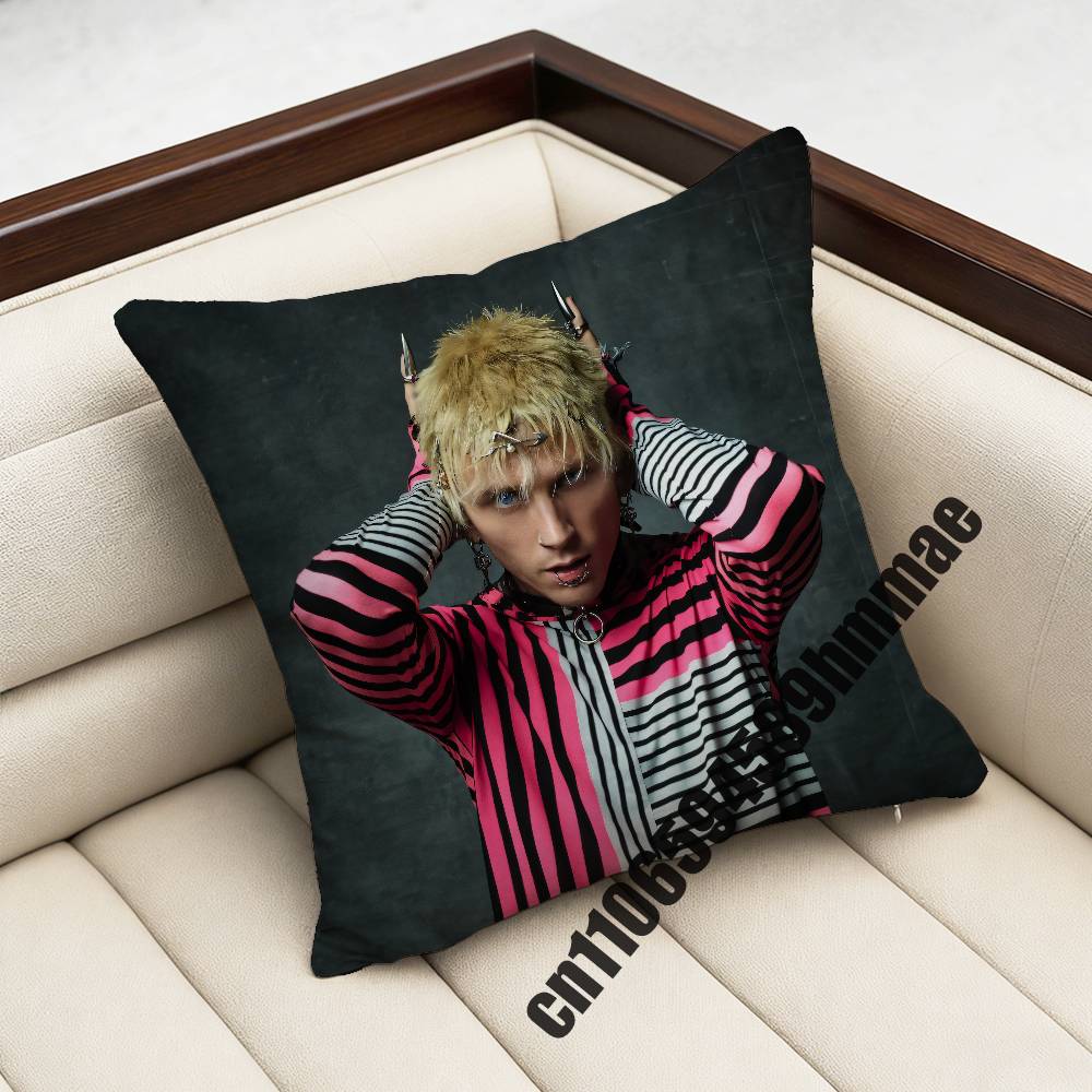 For M-Mgk Lost Americana Throw Pillow Case Sham 45X45Cm 40X40Cm Square Car Pillowcase Pad Cushion Cover