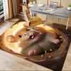 1PC Hamster Tunnel Carpet Ultra Soft, Thick & Absorbent, Non Slip Machine Washable Mat for Entryway