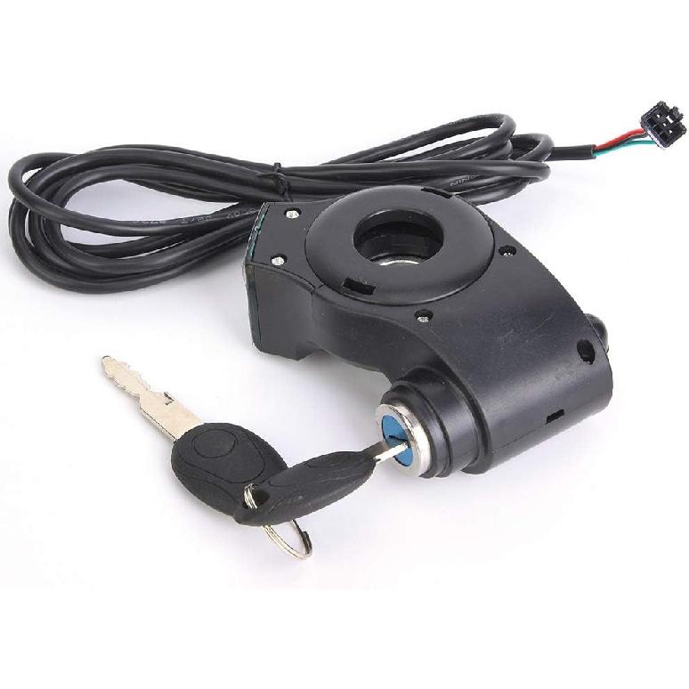 

Qiilu Throttle with Digital Battery Voltage Display, Key Lock, 12V-99V, 1 8m Cable