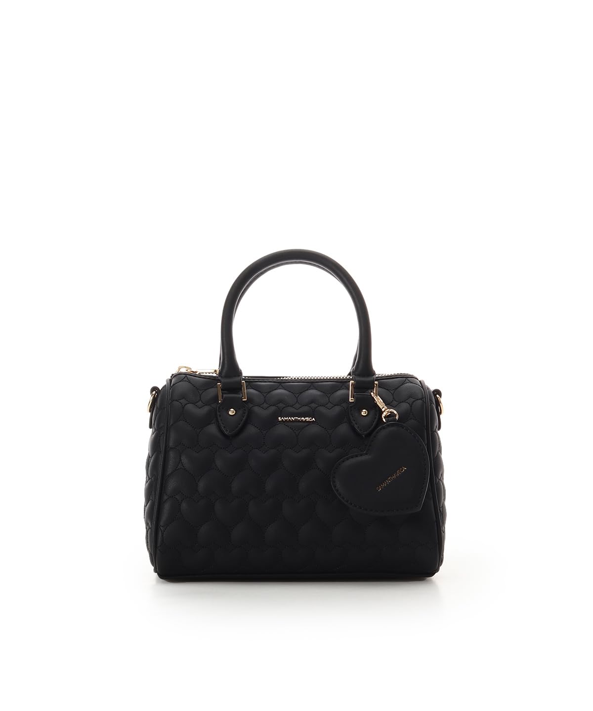 

Samantha Vega Eternal Heart Quilted Boston 000725201950920000 Bag, Women s, чёрный