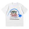 Cage The Elephant Doodle T-Shirt Cage The Elephant Band Printed Short Sleeve Tees Fashion Female Clothes Cotton Soft Top Unisex
