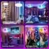 RGB LED Cloud Lights APP&Remote Control,Music Sync 3D Lightning Night Lamp for Bedroom Gaming Room Ceiling Party Wedding Decor