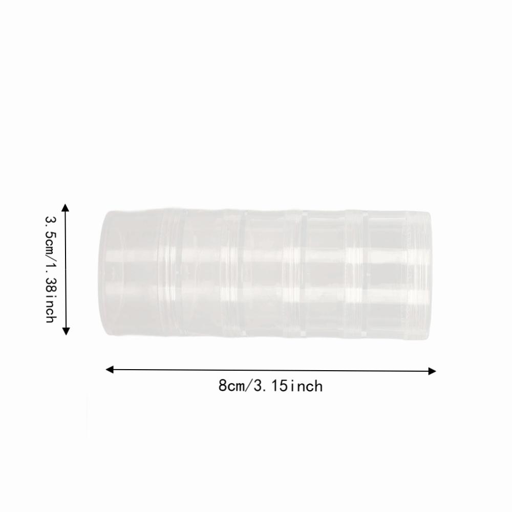 Stackable design Stackable Organizer Tray Transparent Component Box Watch movement screw storage