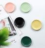 1/6 1/12 Doll House Simulation Miniature Resin Oval Shaped Plate Model Back To School Decor