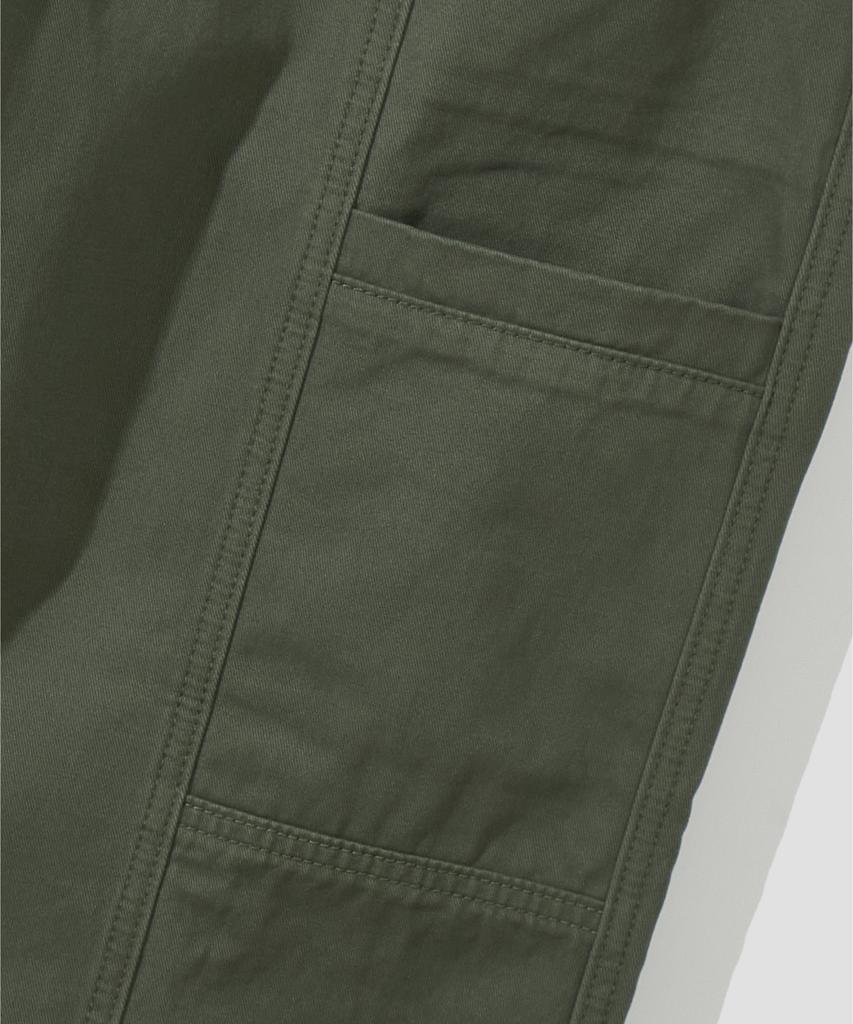 AGOD Side Cut Pocket Peachskin Cotton Pants [Light Khaki]