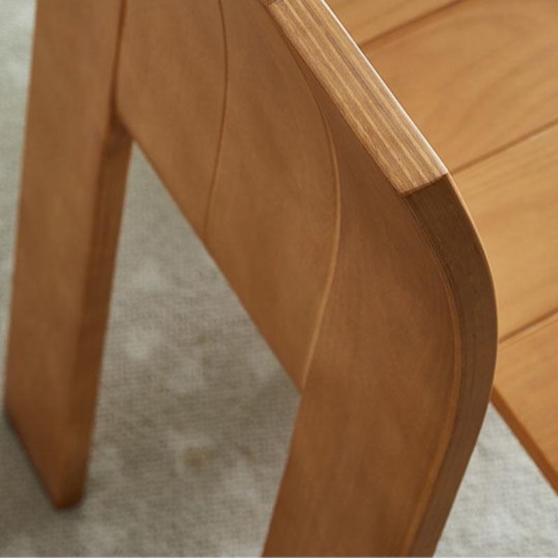 Wooden Dining Chair Nordic Modern Living Room Chair Aesthetic Decorative Backrest Chairs Luxury Single Person Interior Chairs
