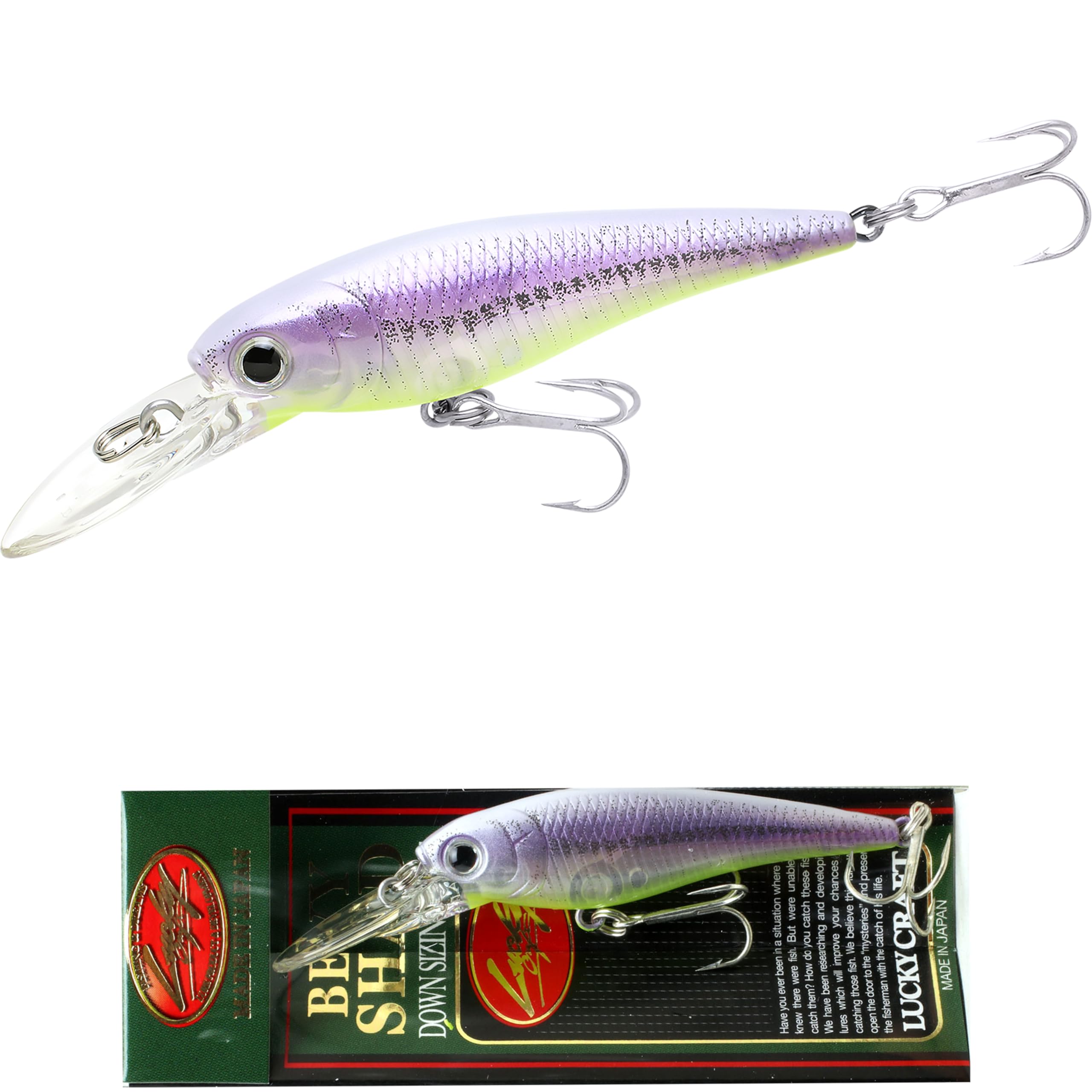 LUCKY CRAFT Baby Shad 60SP Regular Type Fishing Lure (2342 60
