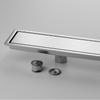 Invisible Tile Floor Drain Brshed Gold Black 304 Stainless Steel Lavatory Bathroom Shower Long Linear Drainage Side Floor Drains