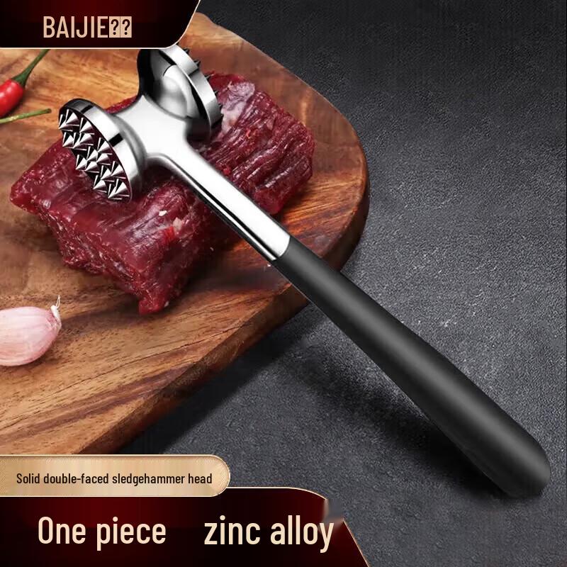 Double-Sided Solid Meat Tenderizer Hammer