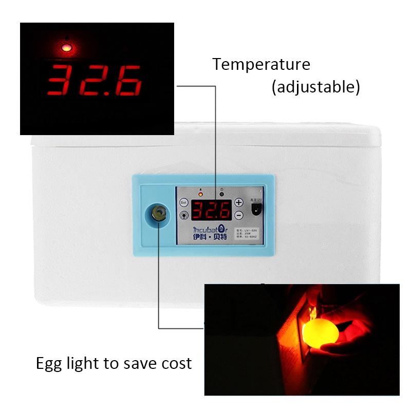 Digital Waterbed Incubator Chicken Hatcher Automatic Temperature Control