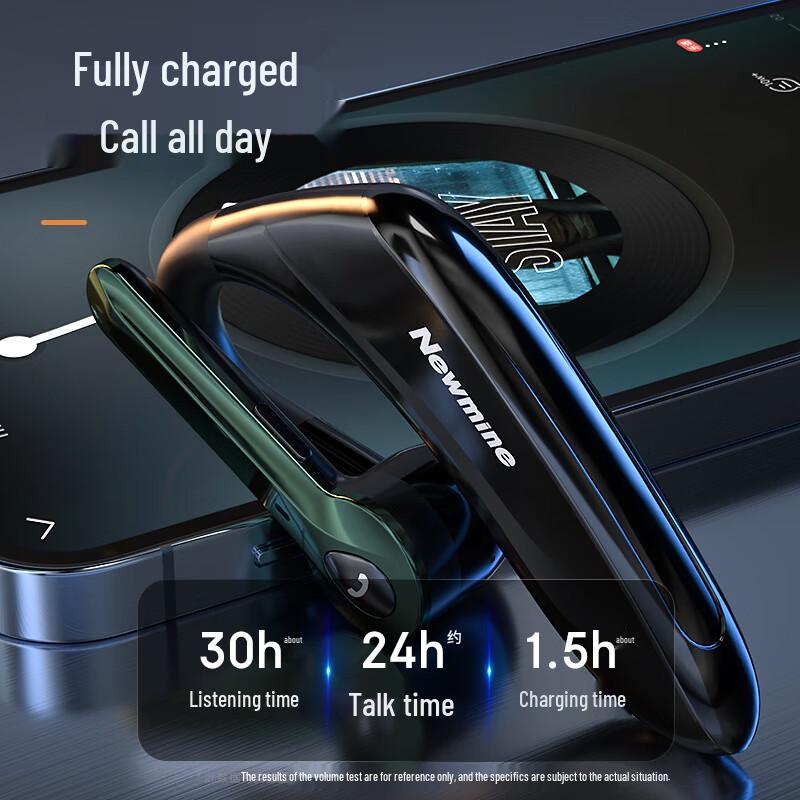 Newman SL88 Single Ear Wireless Bluetooth Headset