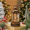 Luminous Santa Claus Music Box Lantern: Festive Christmas Decor Gift