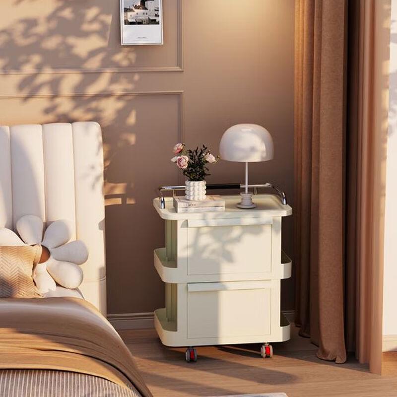 Miling Rolling Storage Cart with Drawers