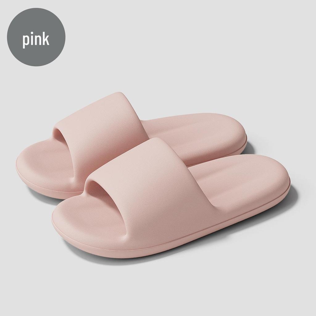 Kapcie EVA z miękką podeszwą: Wygodne, antypoślizgowe, na grubej podeszwie kapcie łazienkowe dla mężczyzn i kobiet, idealne na lato.