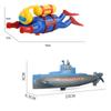 Spring Playing Submarine Toys Submarine Summer Water Playing Toys Cute Bath Shower Toys  Kids
