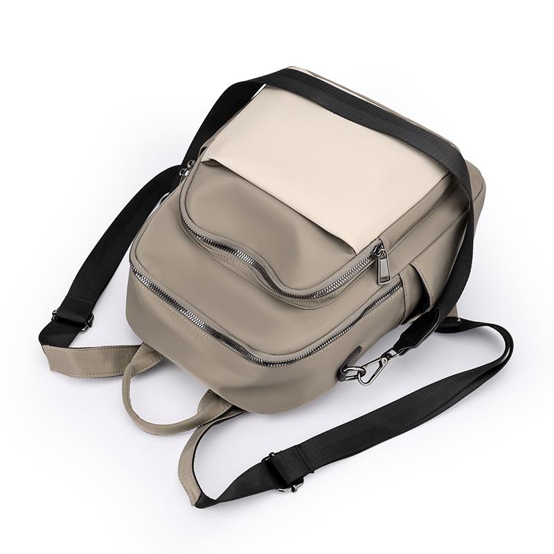 Women's Large Capacity Backpack Lightweight Nylon Travel Backpack