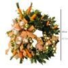 Bow Ribbon Easter Eggs Wreath Easter Eggs Garland Door Ornaments Wall Decor Happy 2025 Easter Day Decor For Home Kids Favor