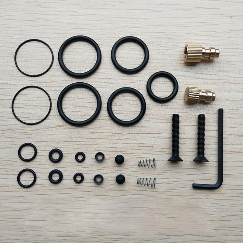 Inflator Repair Set Kit O-Ring Package High-Pressure Pump 30mpa Manual Air Pump PCP Pump Replacement Part Tool
