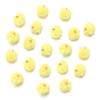 20pcs Plush Fur Covered Ball Beads Charms Imitation Rabbit Fur Pompom Pendant For Jewelry Making DIY Necklace Bracelets Earrings