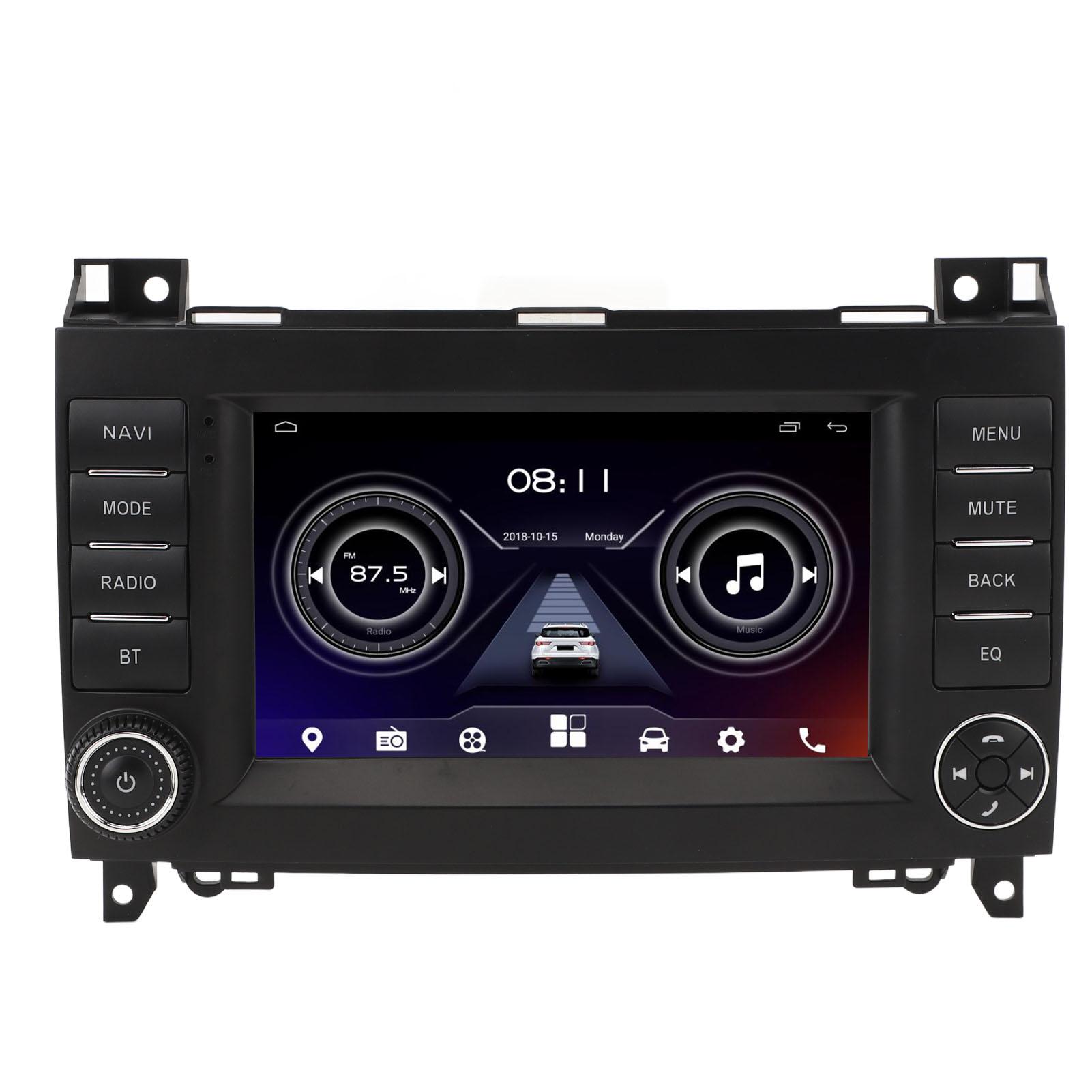 

7 Inch Car Radio for Android 12 GPS Navigation Touch Screen Multimedia Stereo Player Replacement for Benz Sprinter B200