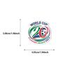 World Cup Soccer Stickers 50pcs DIY Scrapbook Decals Football Souvenir Decorations