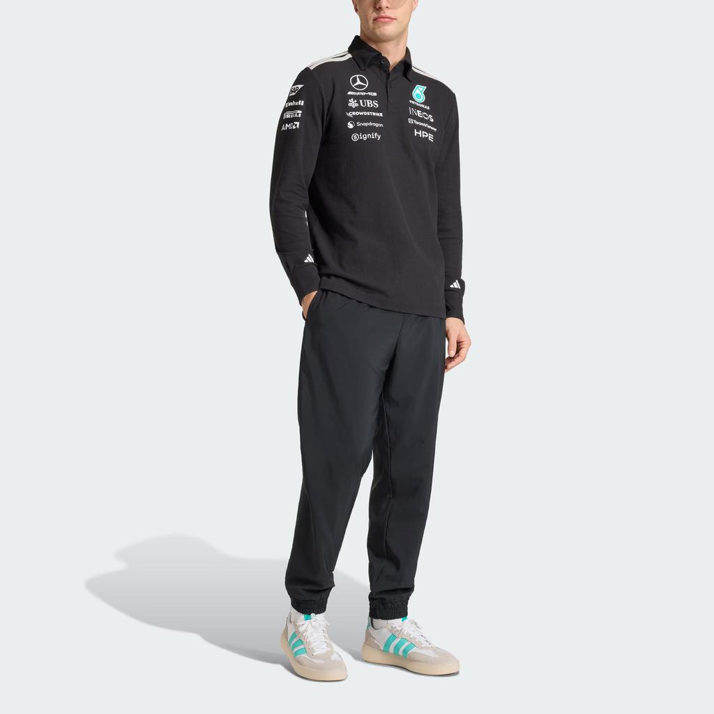 Adidas Mercedes - Amg Formula One Team Engineer Training Polo Shirt Men tops KE5514