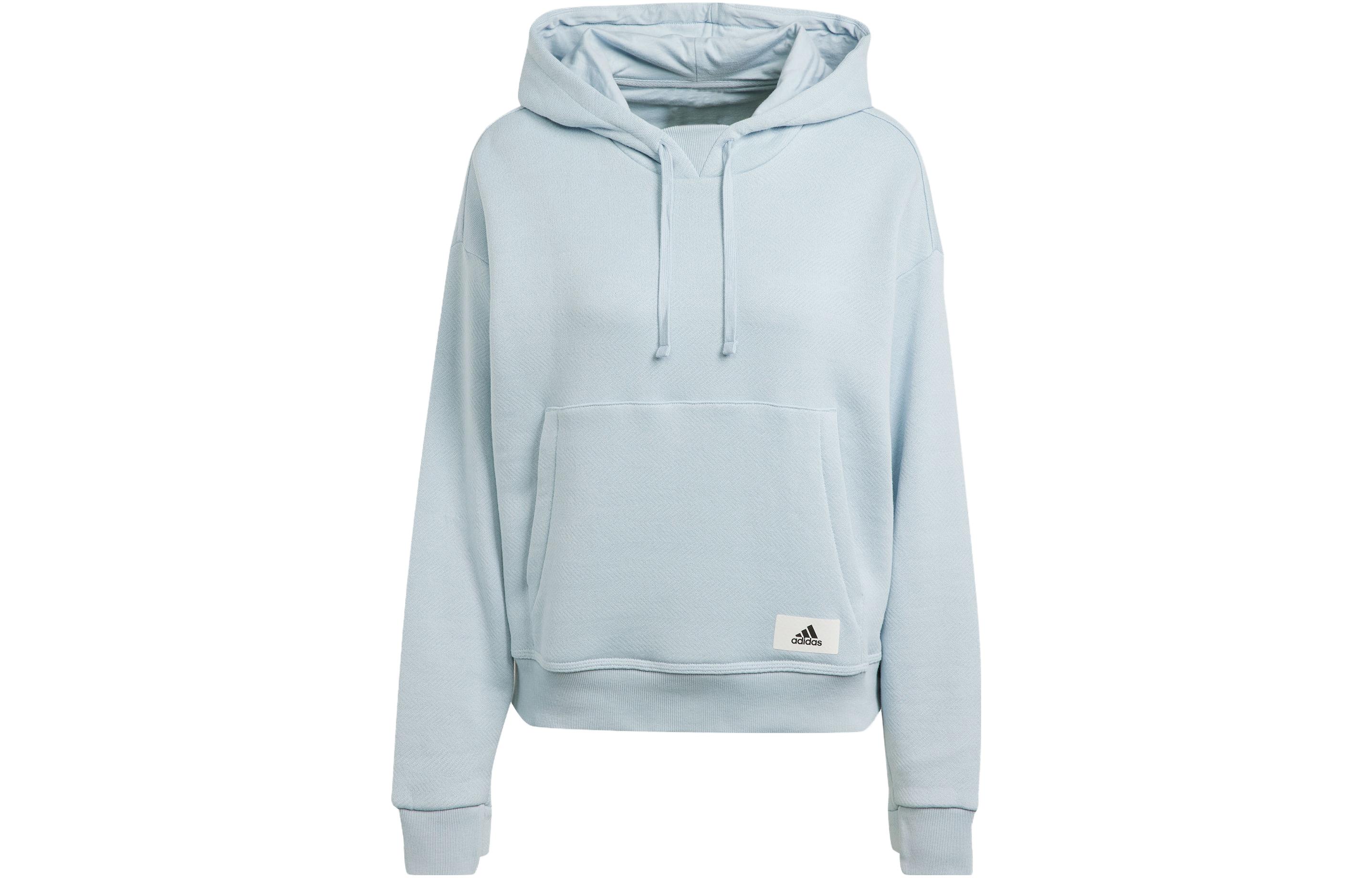 Adidas Sweatshirts Women s Blue Hooded Moderate Other IU3175 S