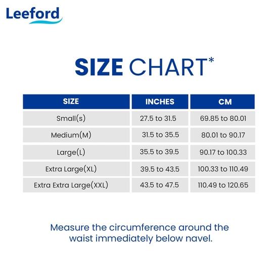 Leeford Post Pregnancy Abdominal Belt After Delivery | Tummy Reduction Belly Support Belt for Women & Men |  Ideal for Slimming Waist-Grey XL