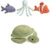 Marine Animal Plush Toy Turtle With Soft Short Plush For Kids Collecting Gift