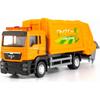 1/64 Man Garbage Truck Trash Bin Model Car Diecast Gift Toy Vehicle Kid