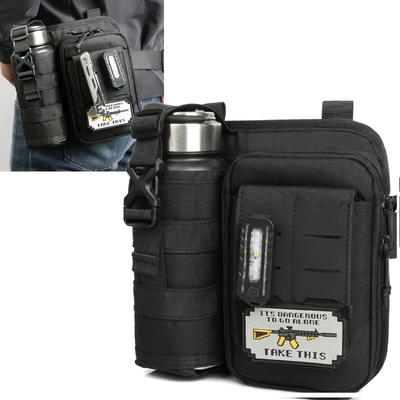 Molle Tactical Waist Bag Large Hip Water Bottle Mobile Phone Multifunctional Climbing Fishing Hunting Camping for Men Fanny Pack