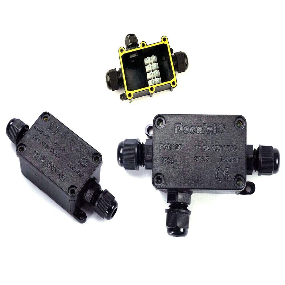 Cable Wire Connector Electrical Wire Terminal Case Cable Connector Waterproof Junction Box Case