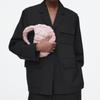 New COS Polyester Cloud Bag, Handbag Regular Women's Pink 1171064031