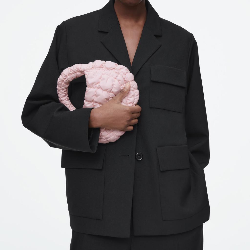 New COS Polyester Cloud Bag, Handbag Regular Women's Pink 1171064031