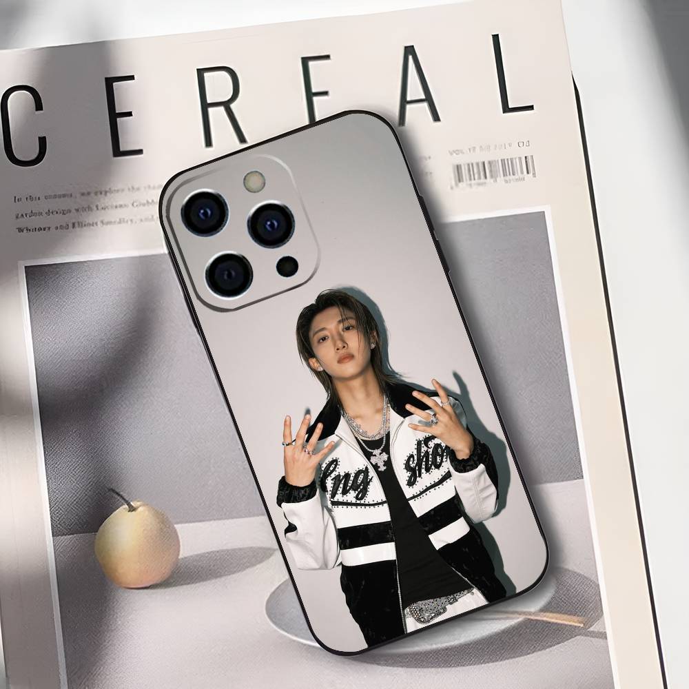 Woojin LNGSHOT Jung Woo Jin Phone Case For iPhone 17,16,15,14,13,12,11 Plus,Pro Max,XS,Soft Black Cover iPhone15pro