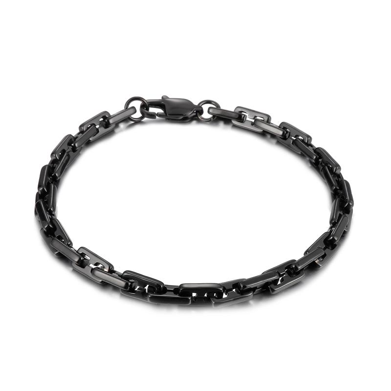 KALEN 5mm 4 Color Geometry Link Chain Bracelet & Necklace Jewelry Set Men Women Stainless Steel 304 Fashion New In Accessories