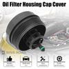 Ölfiltergehäusedeckel 11427525334 Kompatibel mit BMW E60 E90 E92 F10 E82 E83 E70 X1 X3 X4 X5 X6 Z4 335i 340i 420i 428i 435i 528i 535i 640i M3