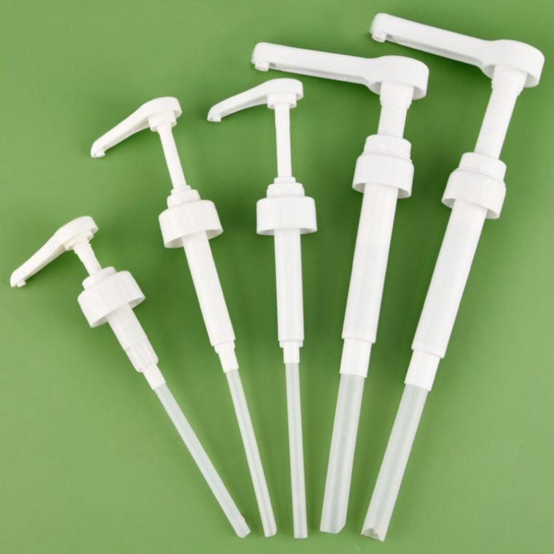 Syrup Pumps Dispenser Replacement Sauce Pressure Nozzle Bottle Pump Containers for Coffee Kitchen Seasoning Liquid