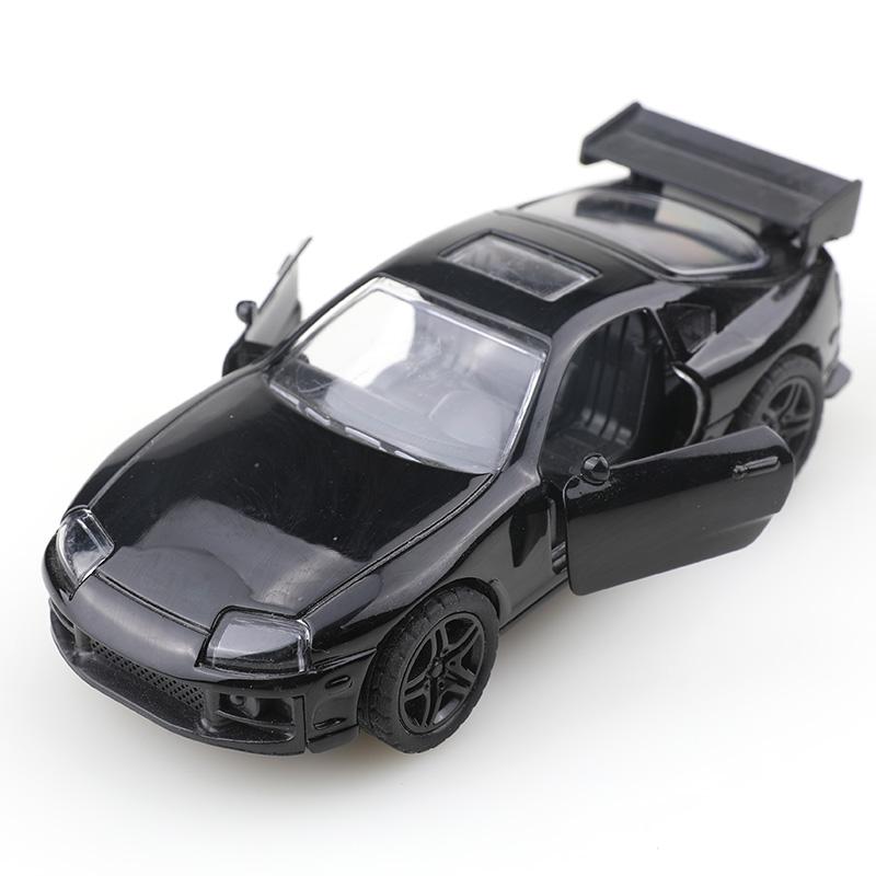 (bagged) 1:36 Alloy Car Model modeling Vehicle Supra Racing Sports Pull Back Car Ornaments Collection Toys For Boy child