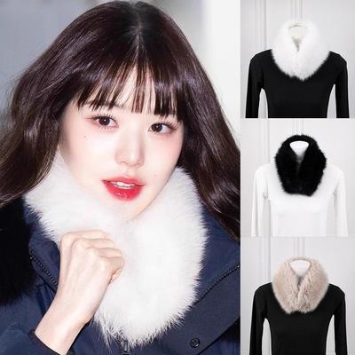 Thickened Collar Scarf Faux Fur Fluffy Neckerchief Fashion Neck Warmer