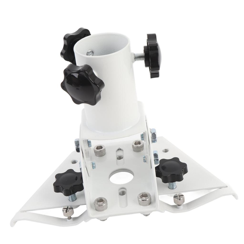 Satellitenmontage Rohradapter 360 Grad Drehung und 160 Grad Neigungseinstellung Satelliten Dachmontage Rohradapter