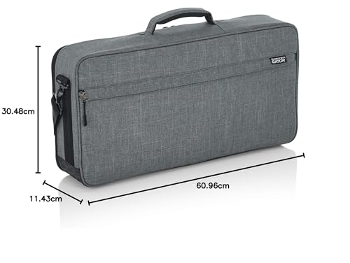 GATOR Transit Accessory Bags Series GT-2412-GRY (for pedalboards, multi-effects, etc.) [Official Japanese Product]
