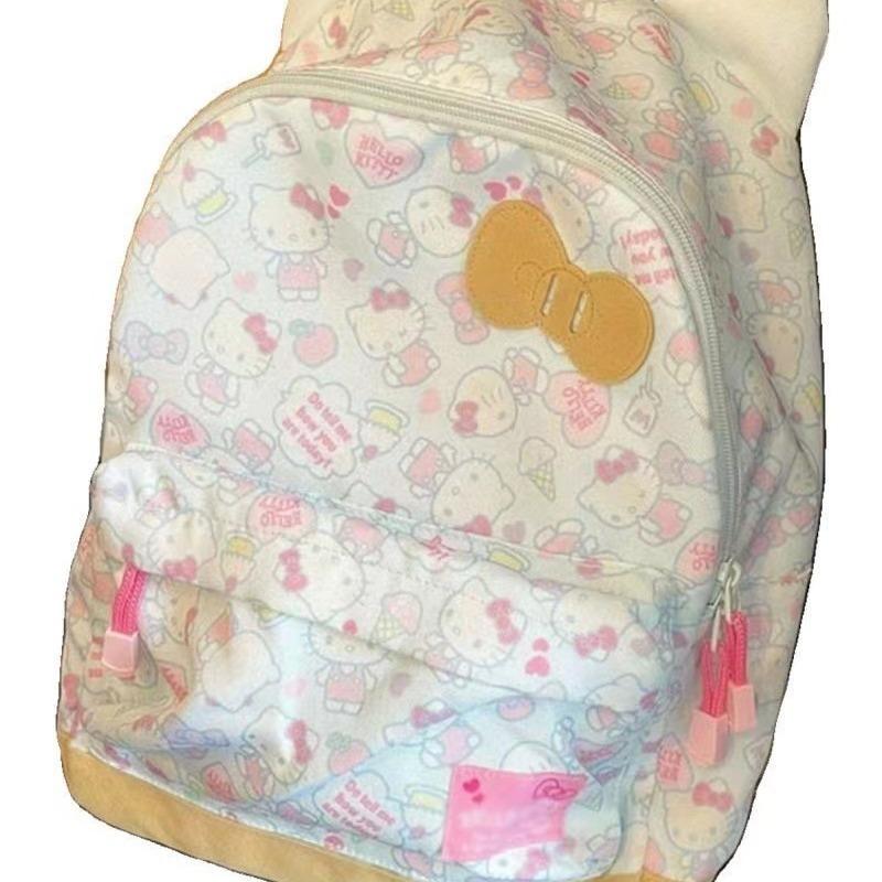 Sweet Cute Bow Cute Cat Ears Large Capacity Backpack