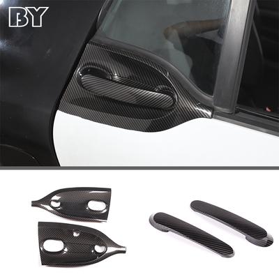 Outside Door Handle Bowl Cover Trim Sticker For Mercedes Benz Smart 451 453 Fortwo Forfour 2009- Car Styling