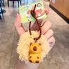 Whimsical Plush Keychain Adorable Animal Silicone Keyring Parties For