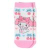 Sanrio Kids Sneaker Socks My 689378 3-Pair Set, Melody, 13-15cm,