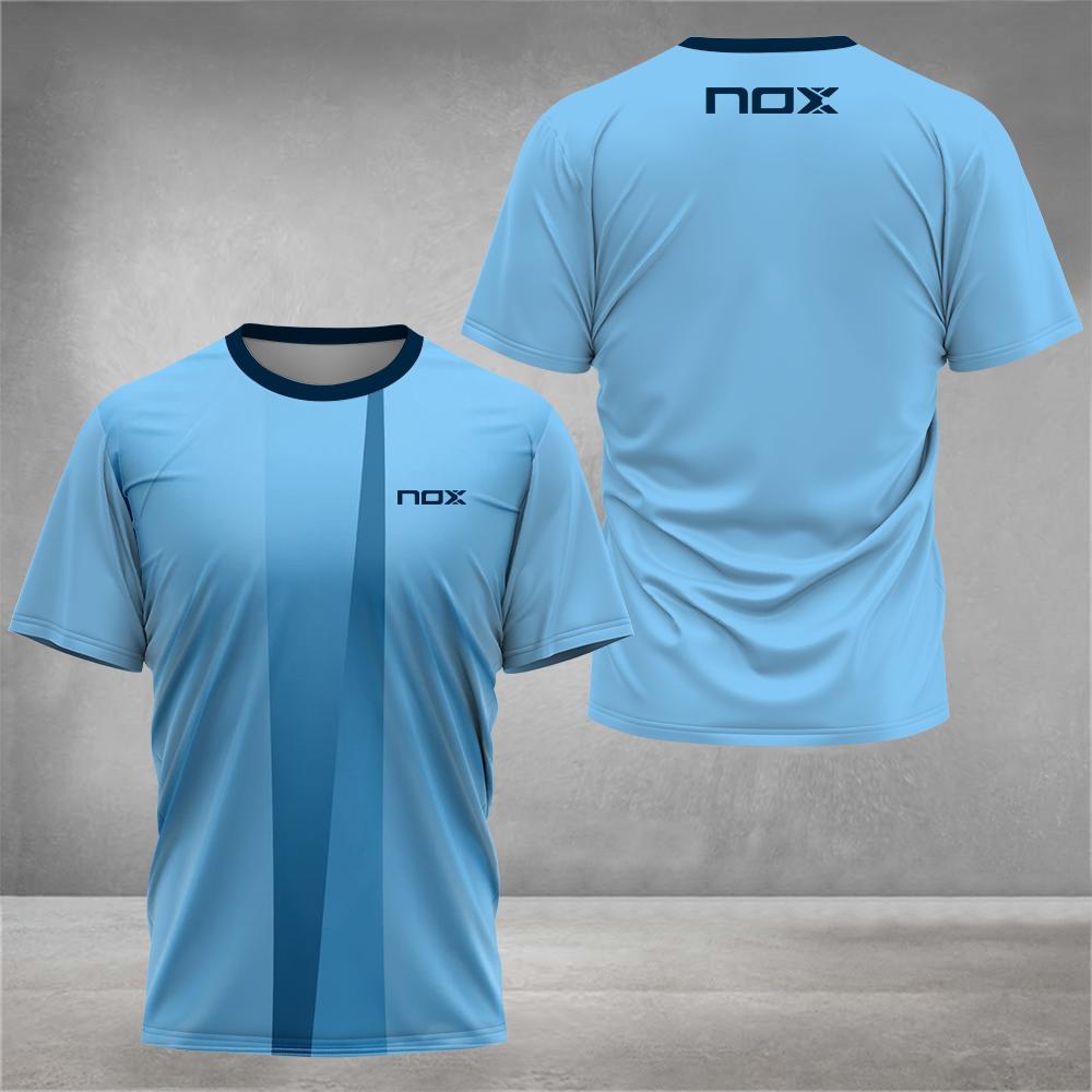 3D tištěné pánské tričko s přechodovou barvou, volné, prodyšné, na tenis, badminton, ležérní streetwear, s kulatým výstřihem, s krátkým rukávem, oblečení