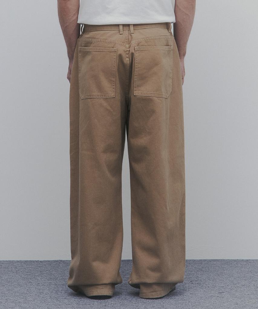 ANDAGAIN Big Boy Pants (Beige)